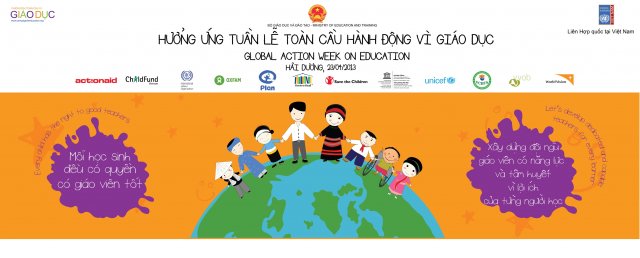 Hướng ứng tuần lễ toàn cầu hành động vì giáo dục